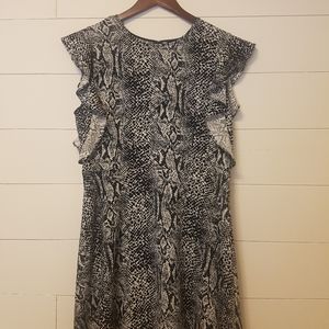 Black and White Party Dress